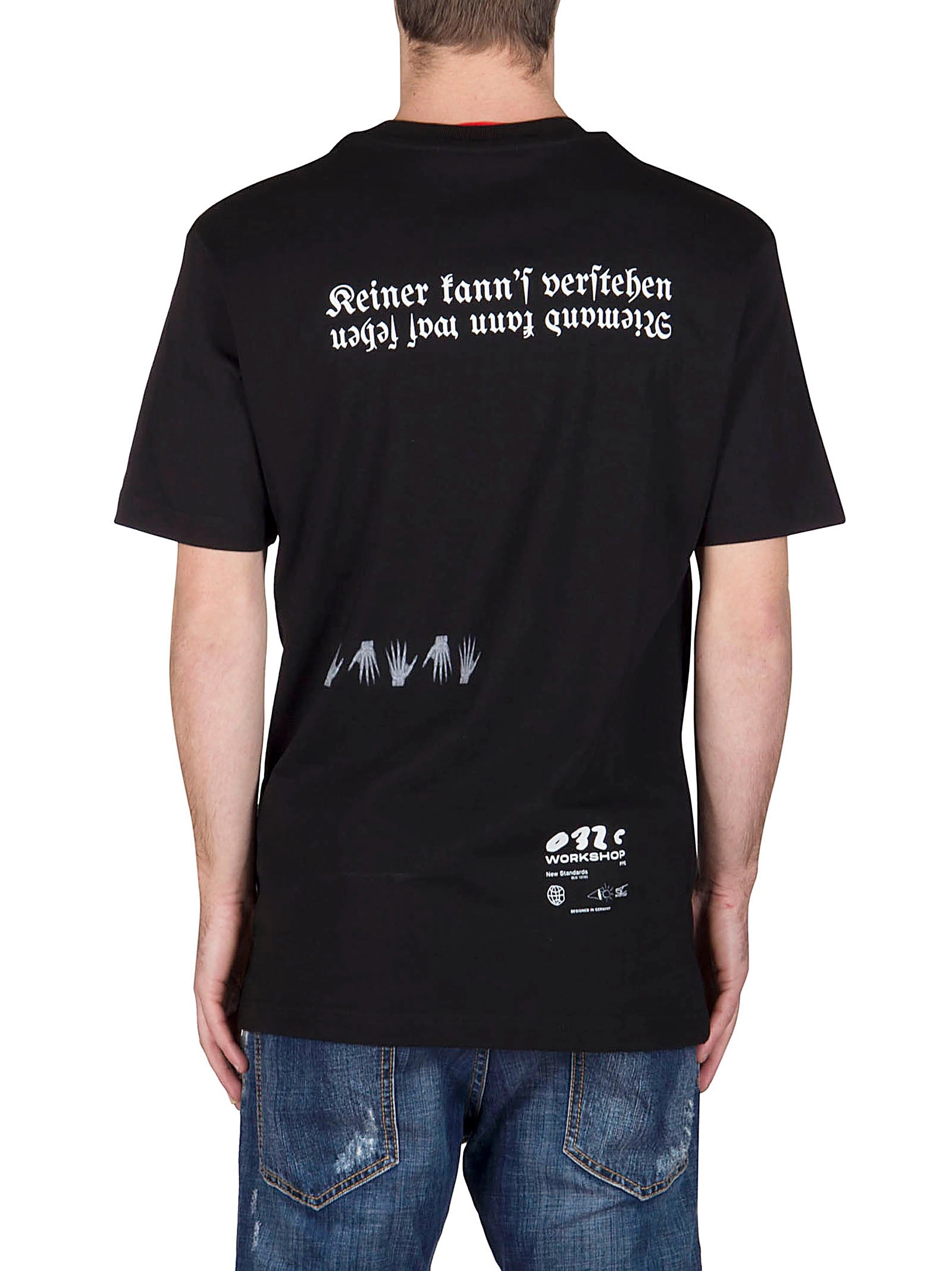 032c Hand Printed T-Shirt