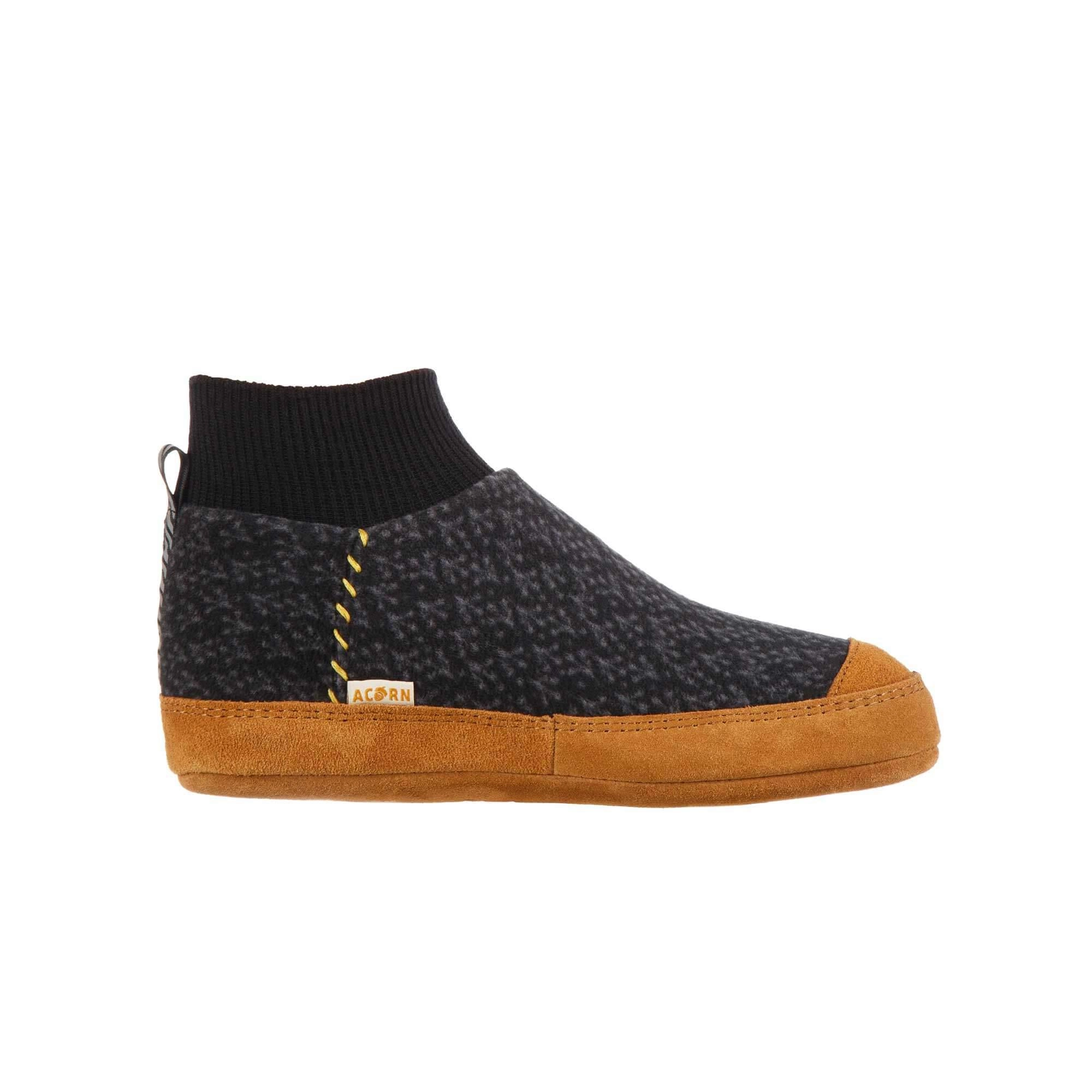 Acorn Women's Polar Pair Slipper - Fleece Lining, Black, Medium | A22600BLKWM