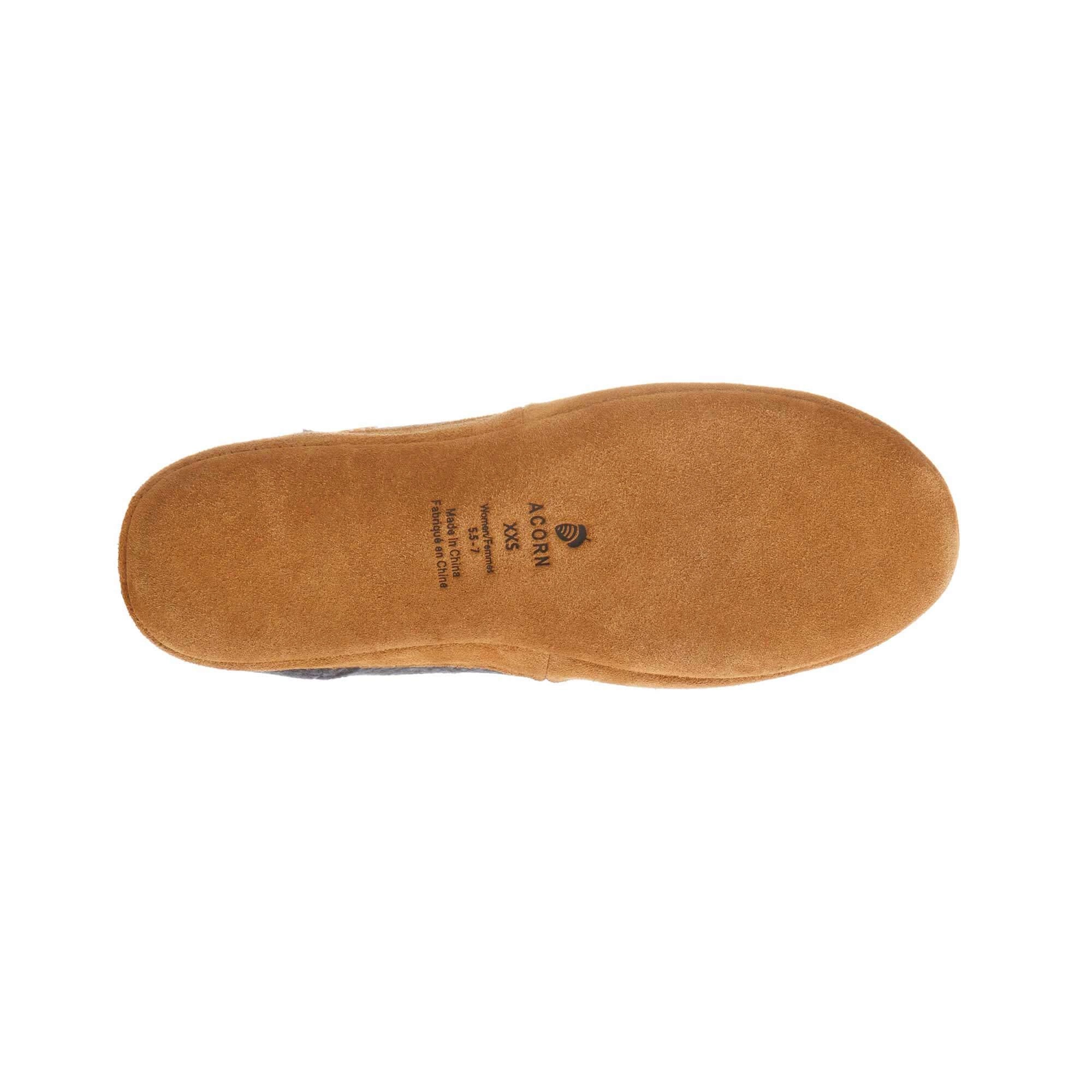 Acorn Women's Polar Pair Slipper - Fleece Lining, Black, Medium | A22600BLKWM