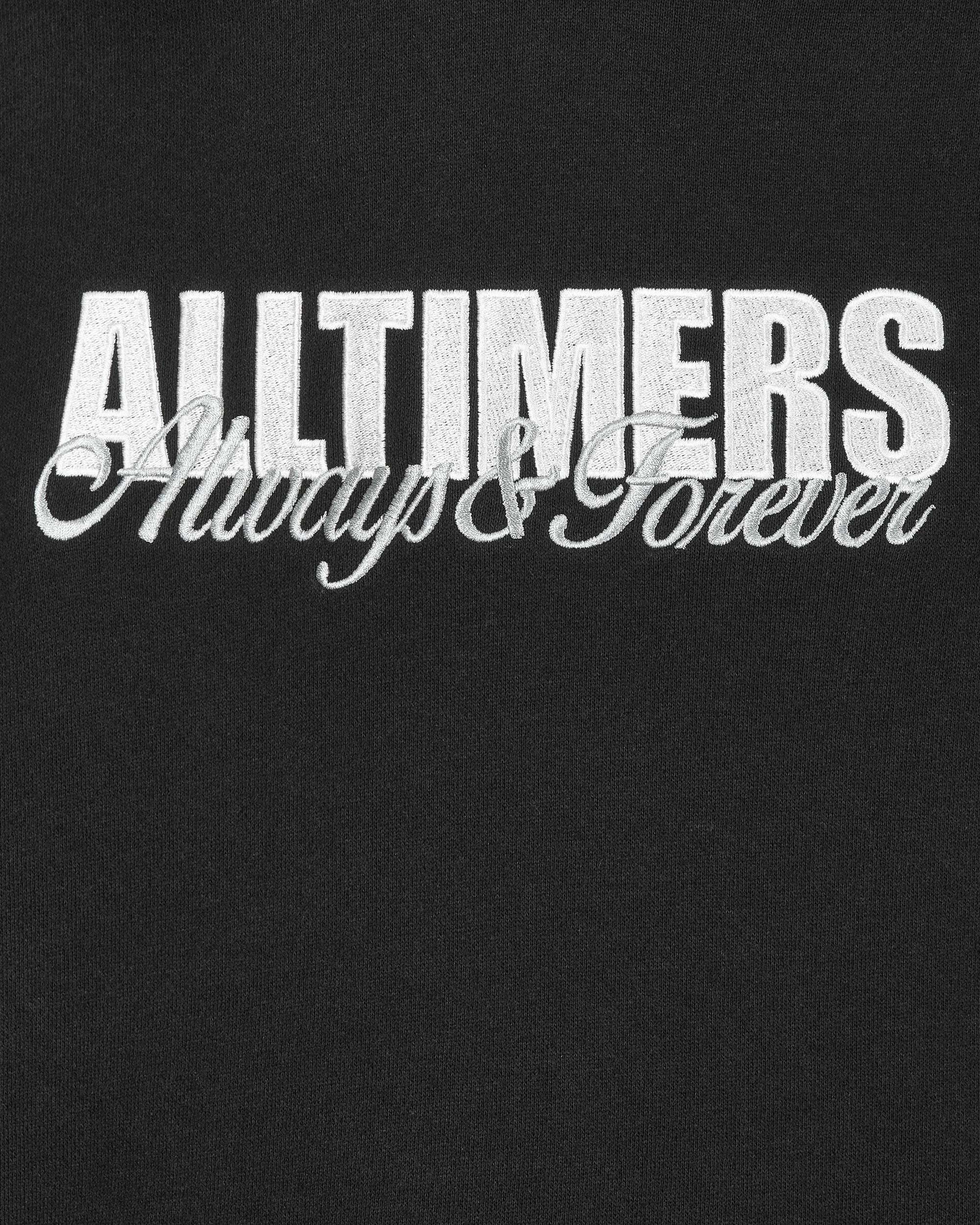 Always Embroidered Hooded Sweatshirt Black