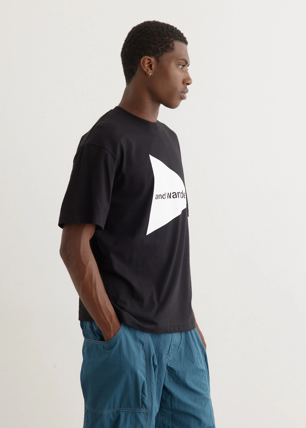 And Wander Logo Short Sleeve T-Shirt