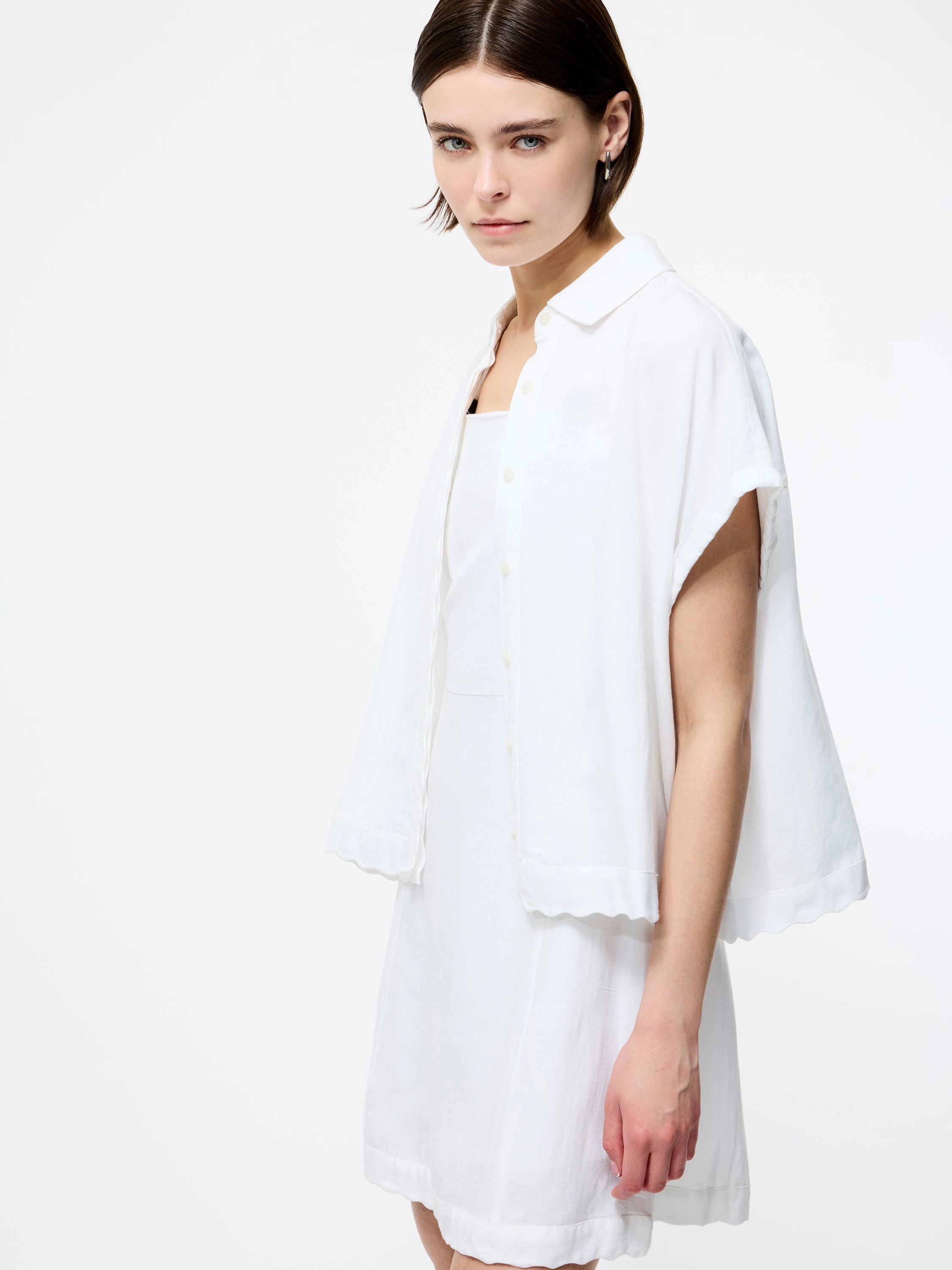 Ariette Linen Short Sleeve Shirt