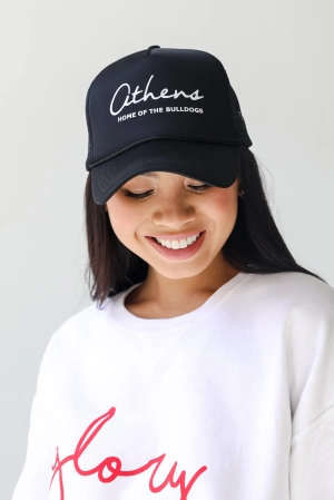 Athens Home Of The Bulldogs Trucker Hat