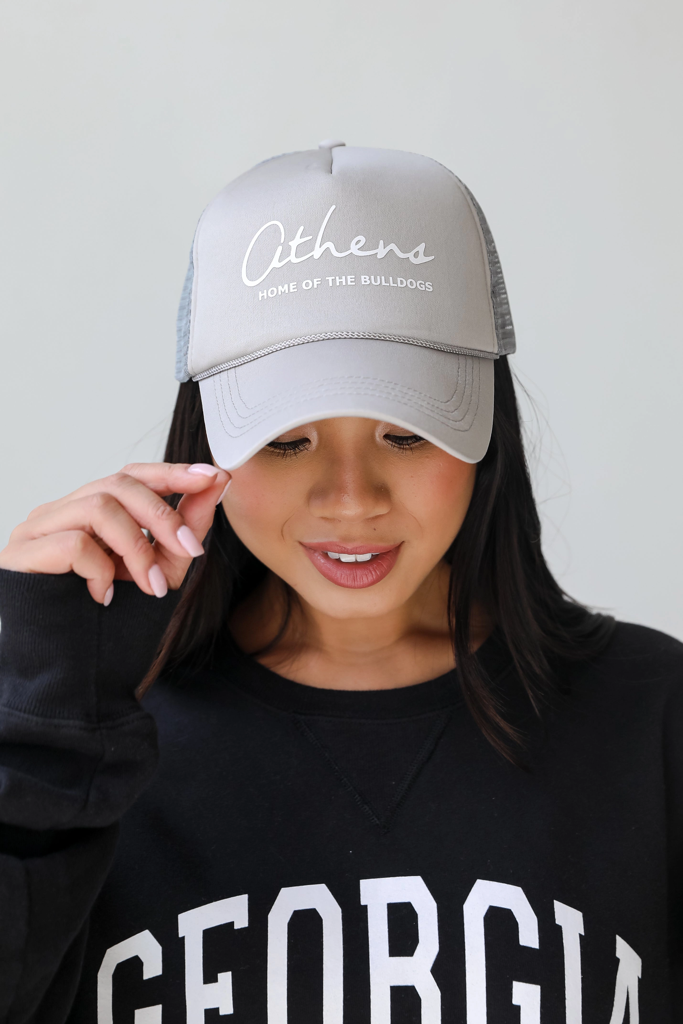 Athens Home Of The Bulldogs Trucker Hat