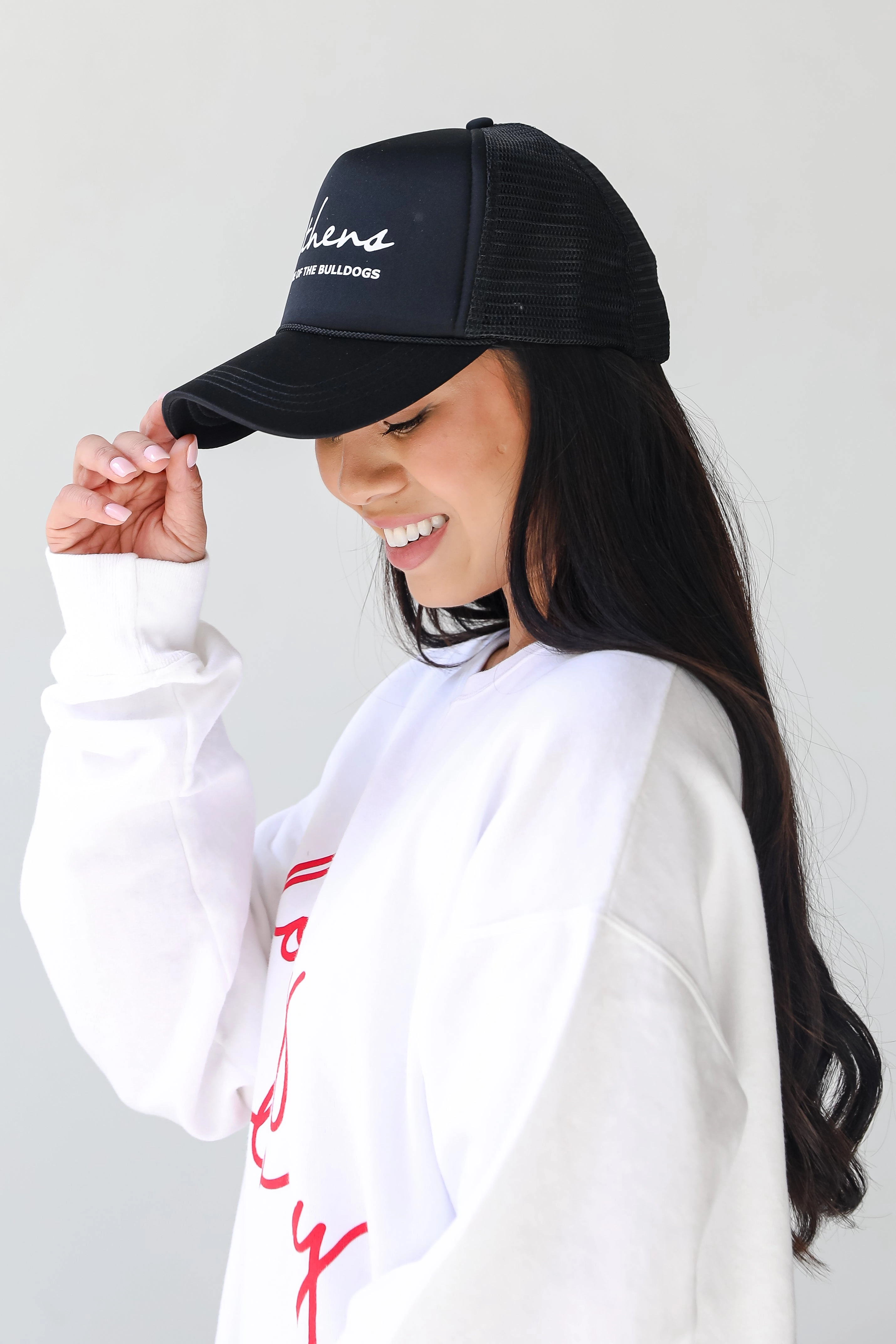 Athens Home Of The Bulldogs Trucker Hat