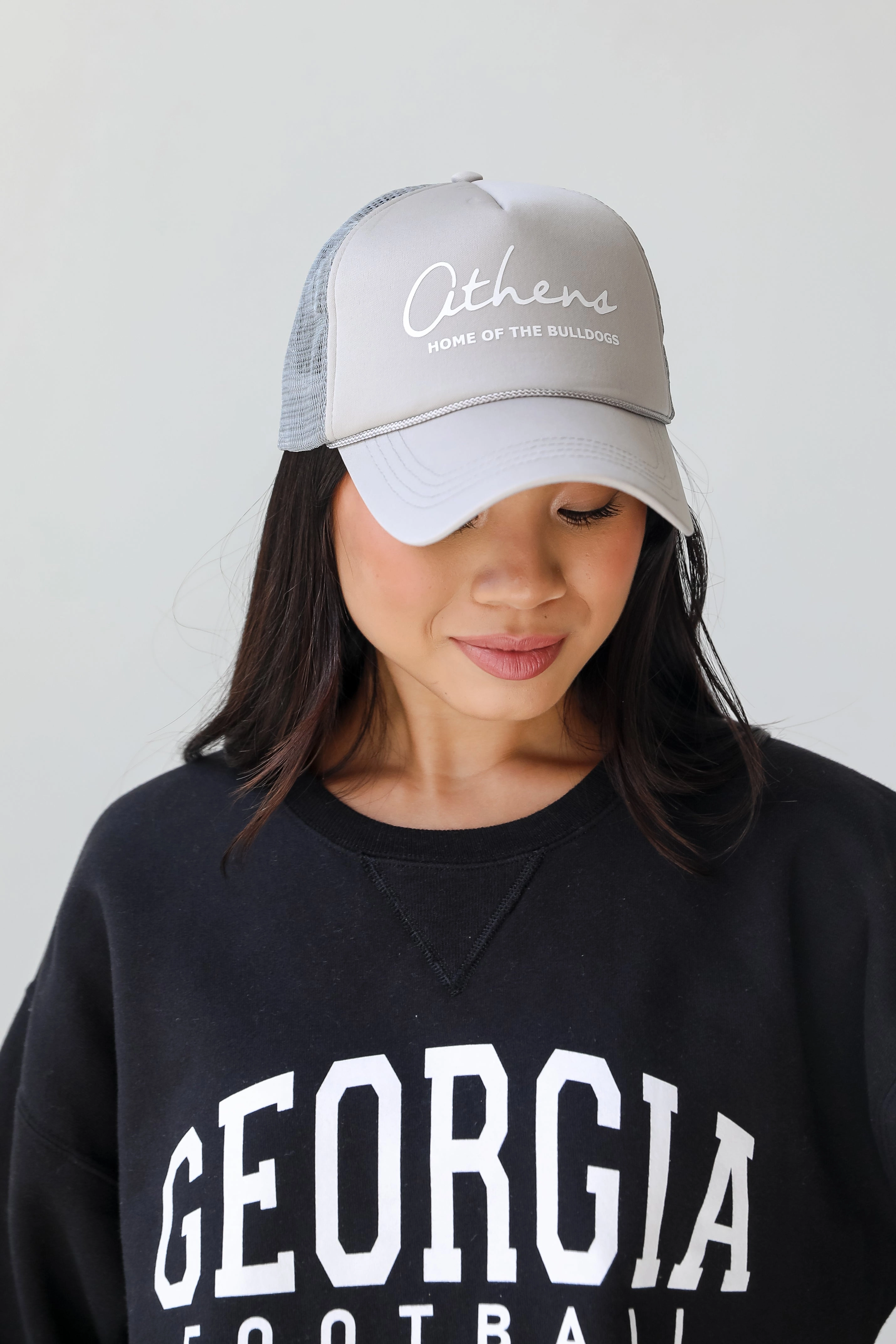 Athens Home Of The Bulldogs Trucker Hat