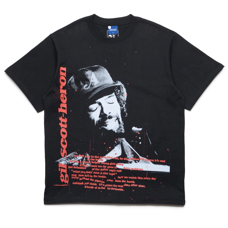 Awake NY Gil Scott-Heron Icon Tee - Black