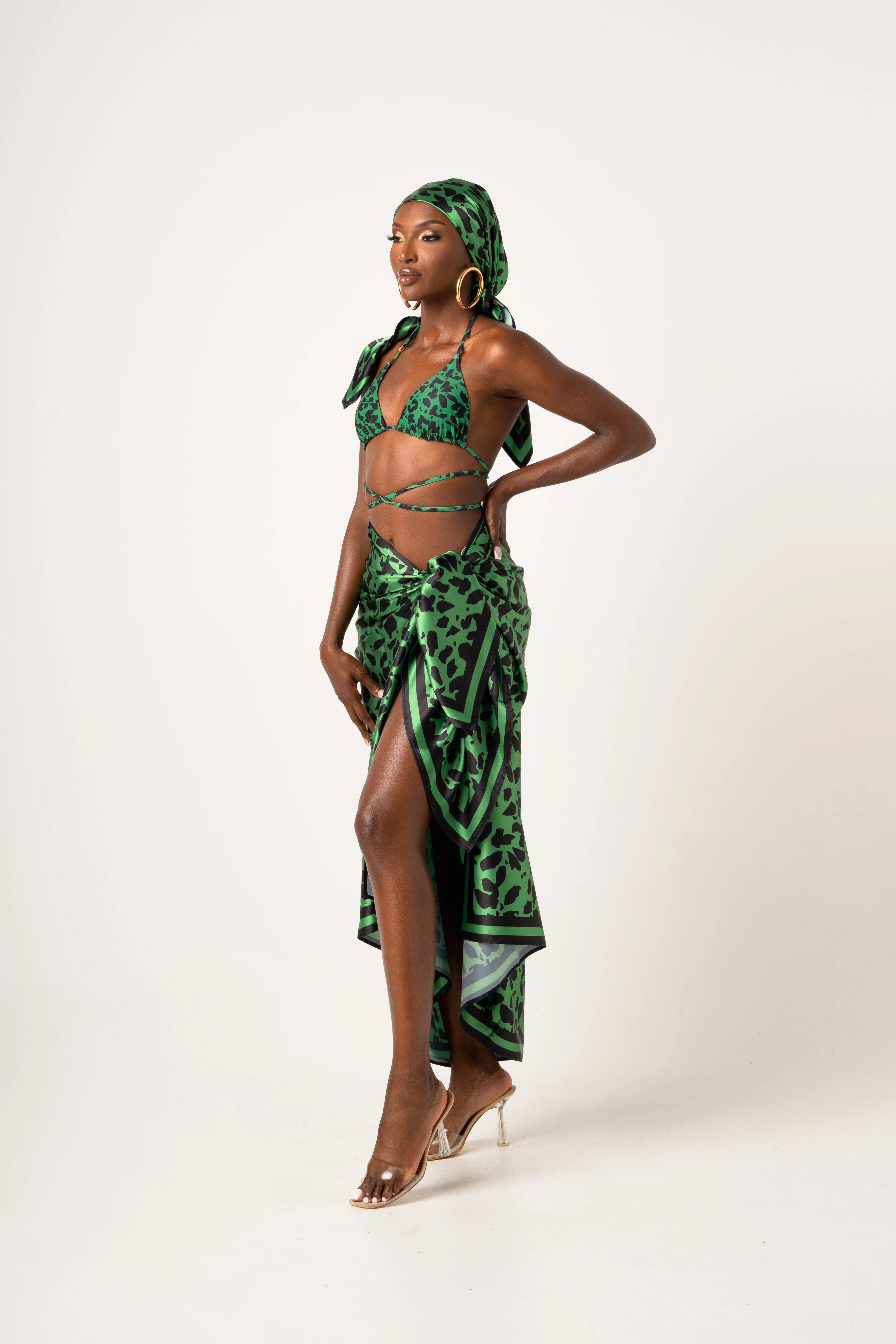 AZI XL SILK SCARF