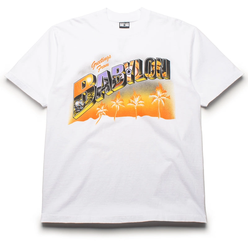 Babylon Greetings From Tee - White