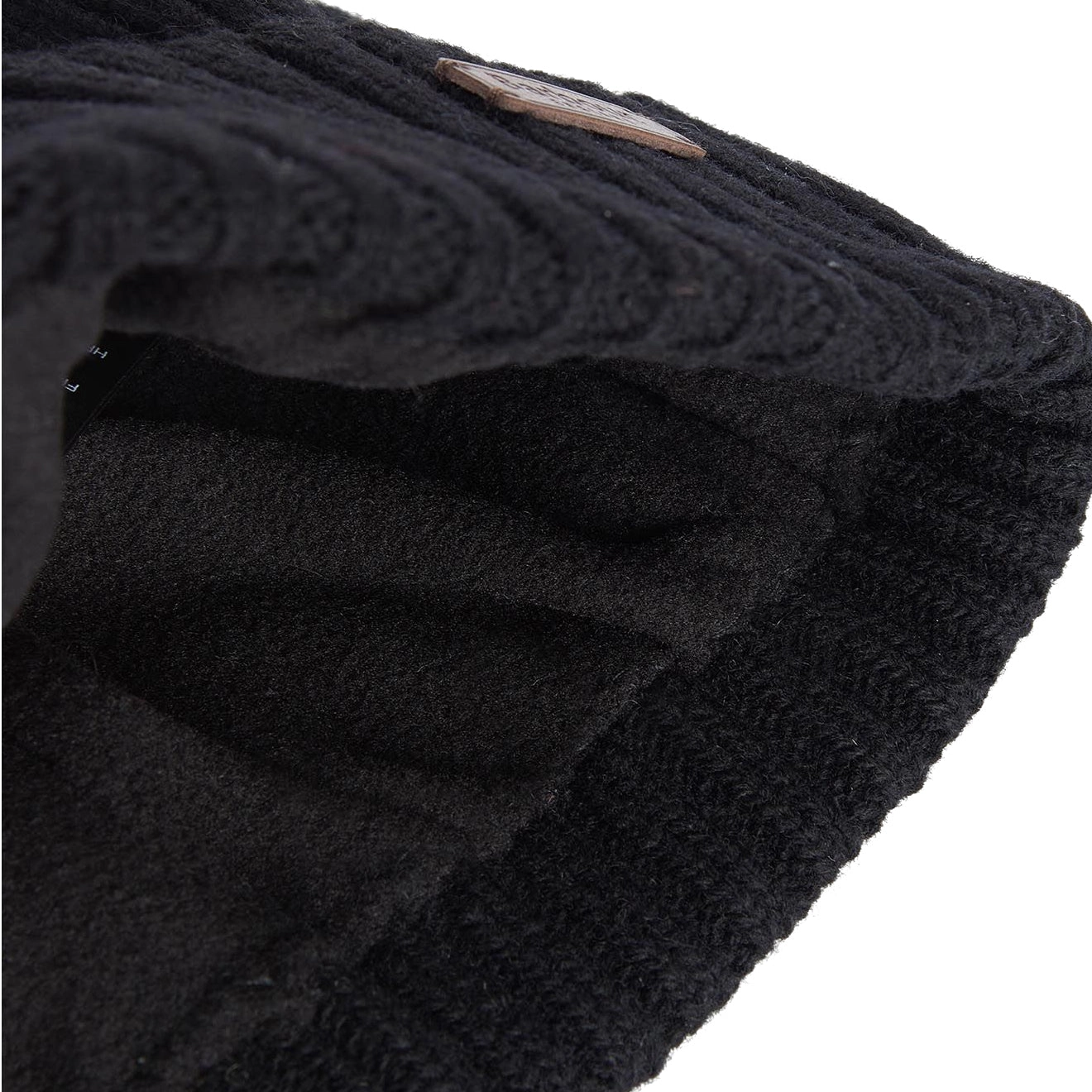 Barbour Carlton Beanie Hat Black