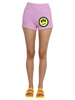 Barrow Printed Elasticated-Waist Shorts
