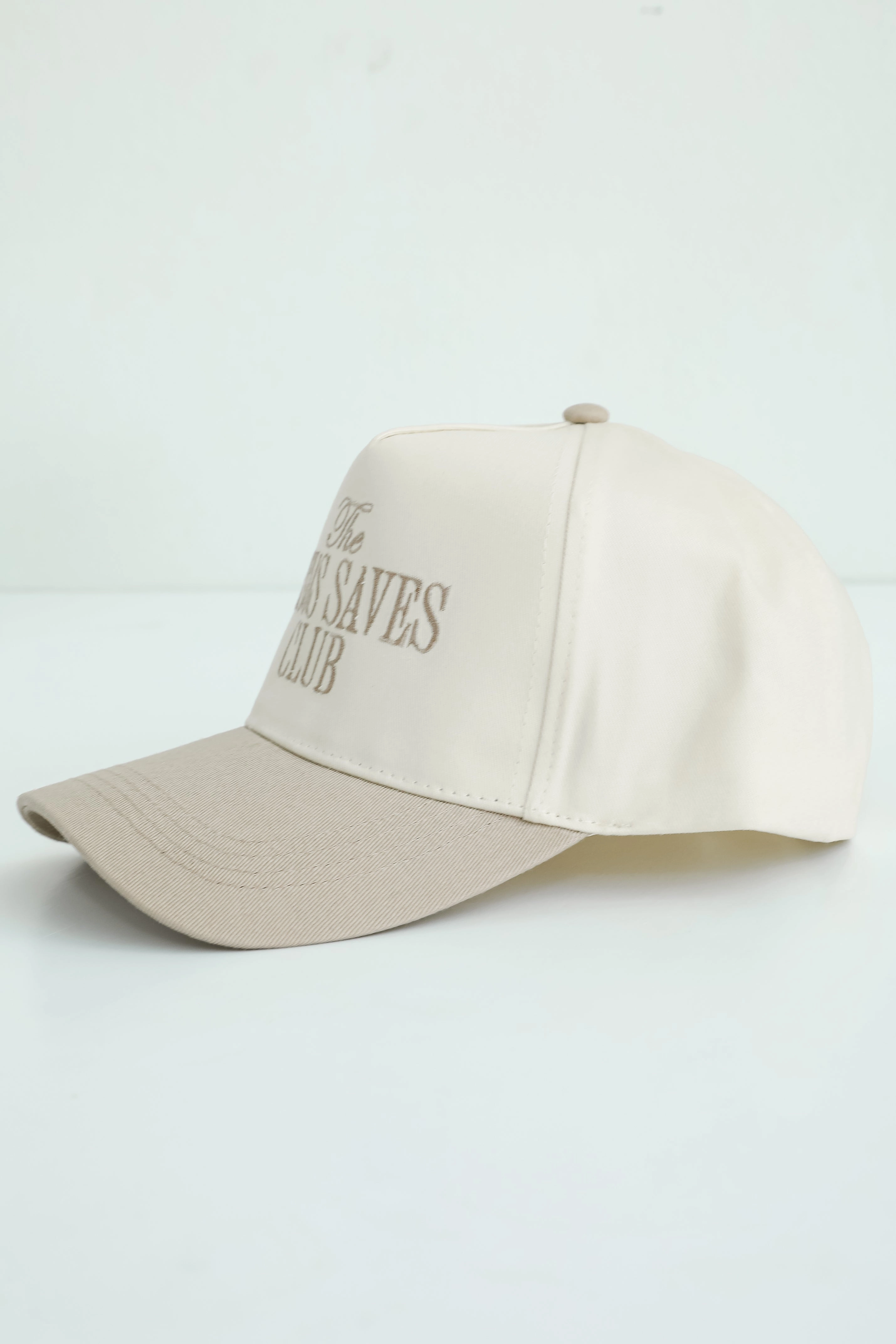 Beige The Jesus Saves Club Hat