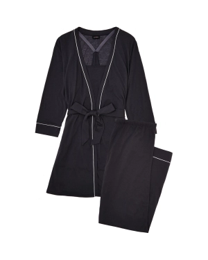 Bella Maternity 3-Piece Pajama Set
