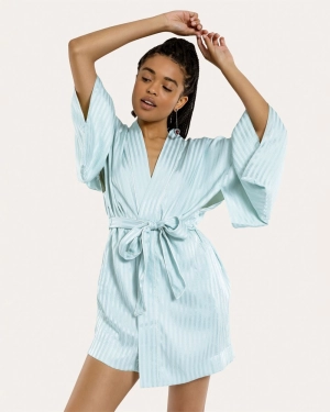 Between the Sheets Hammered Silk Nia Robe