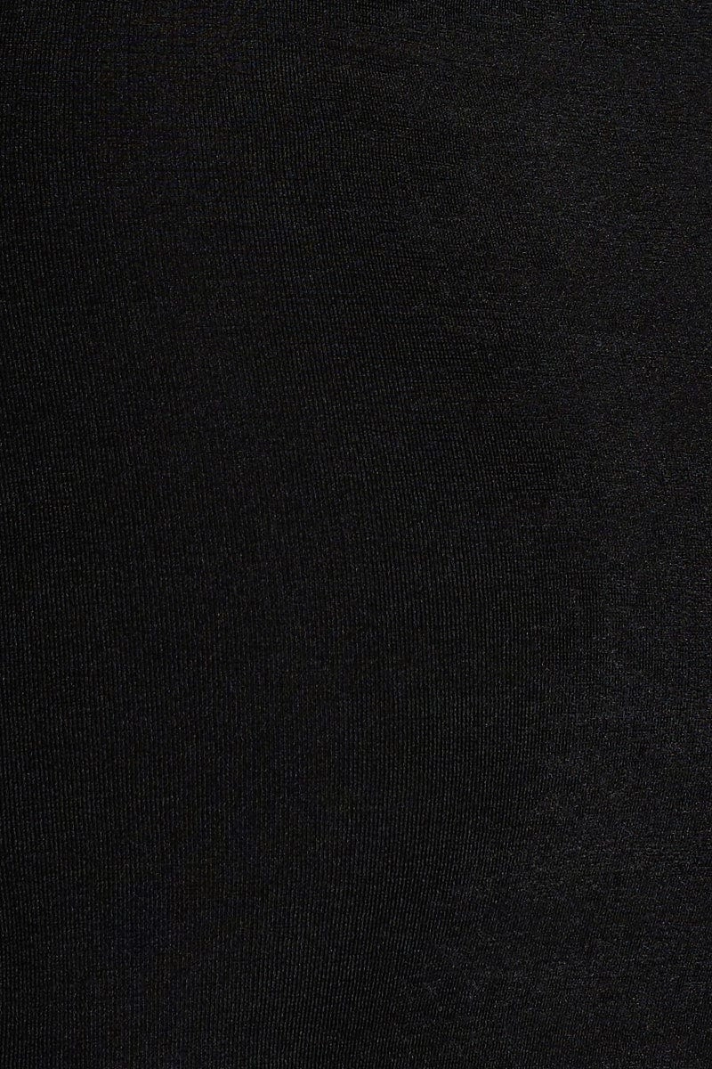Black Bodycon Dress Long Sleeve Evening