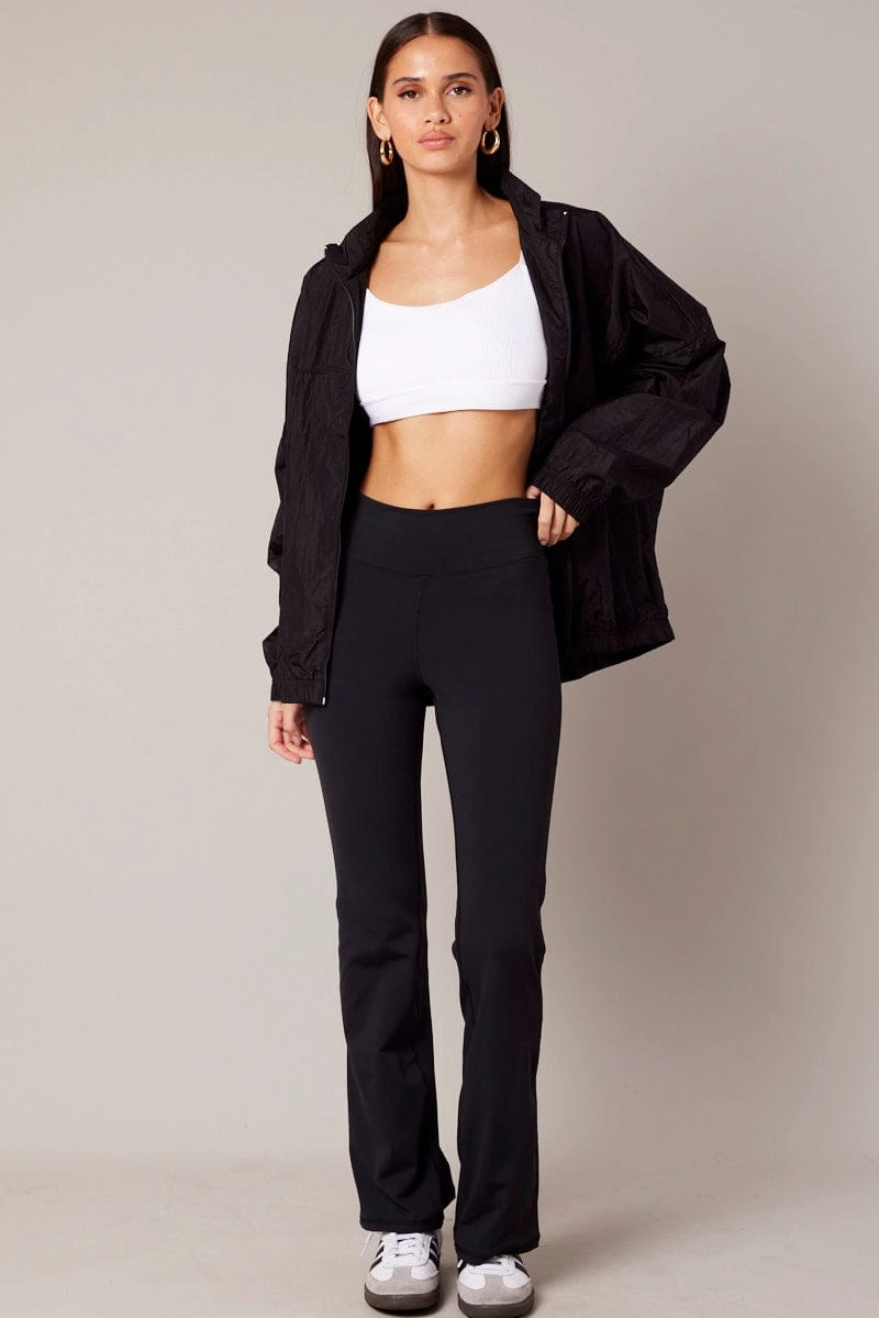 Black Track Jacket Long Sleeve