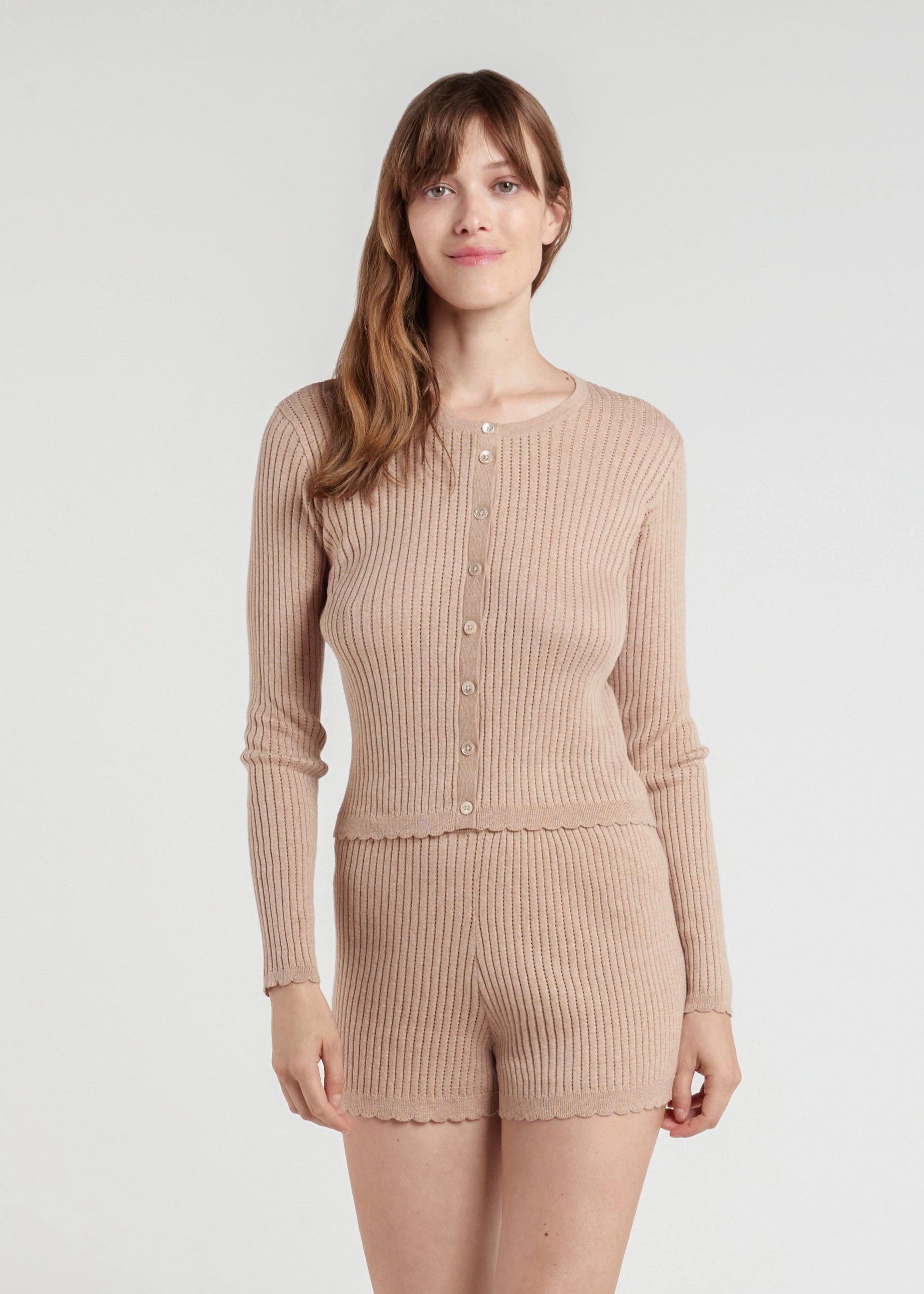 Breathe Cotton Cashmere Cardigan