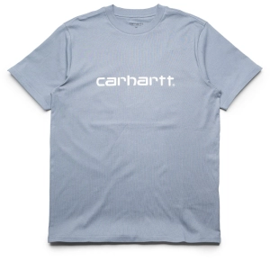 Carhartt WIP Script Tee - Dove Grey/Wax