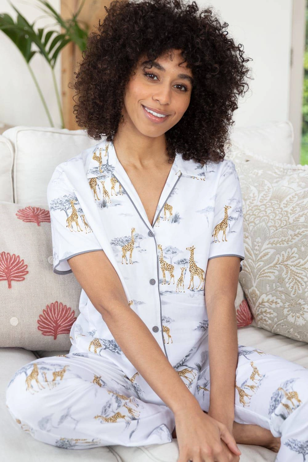 Carly Pyjama Pants, Size UK 10