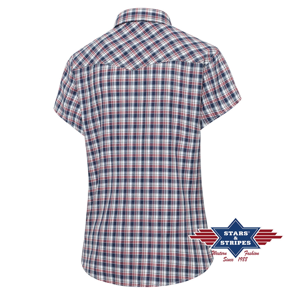 Caroline Ladies Western Blouse