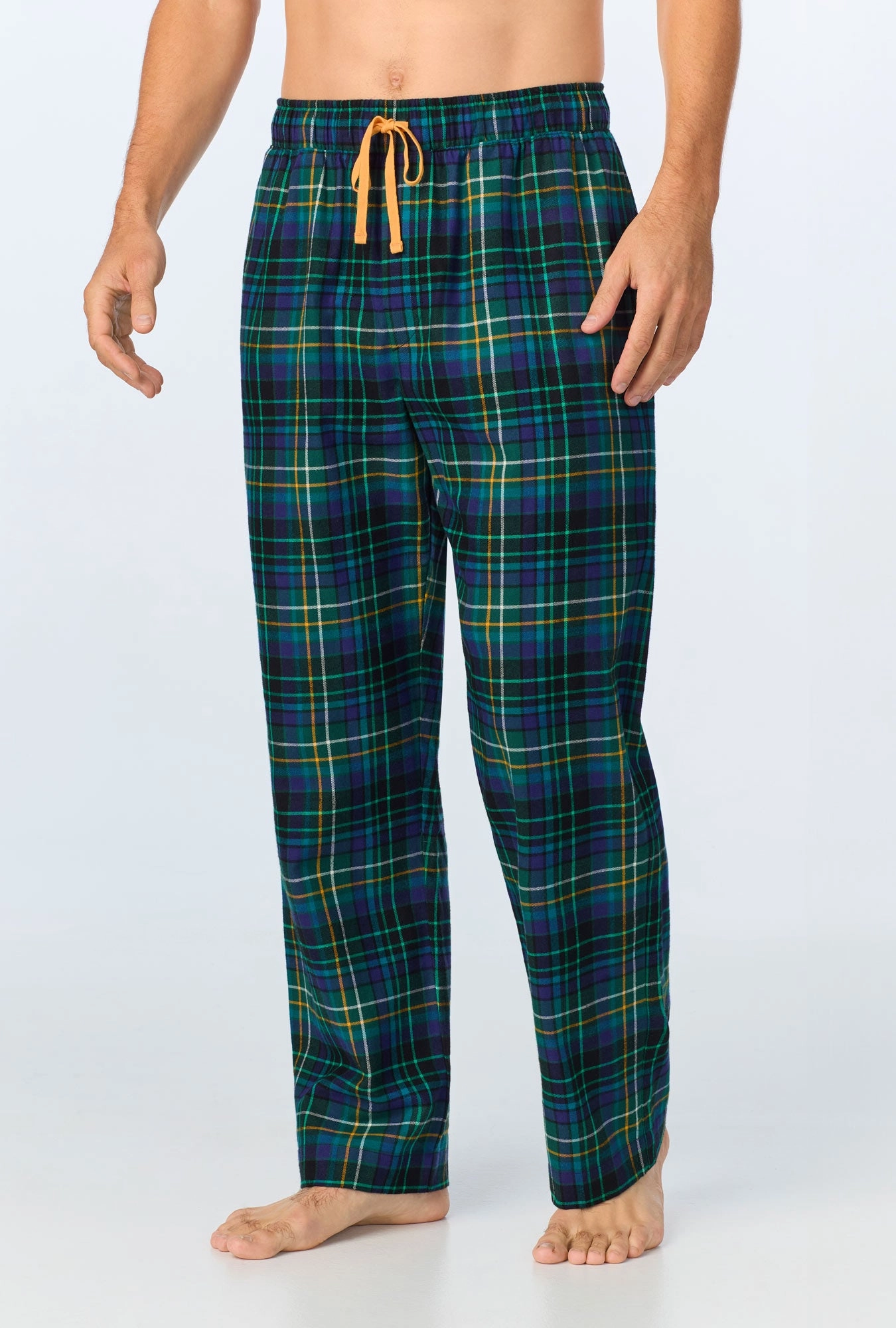 Celebration Plaid Men's Woven Portuguese Flannel PJ Pant