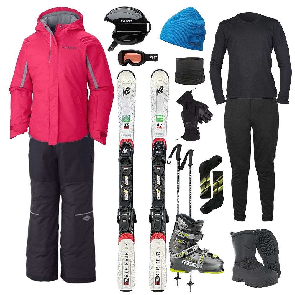Columbia The Works Package w/ Bibs - Girl's Ski
