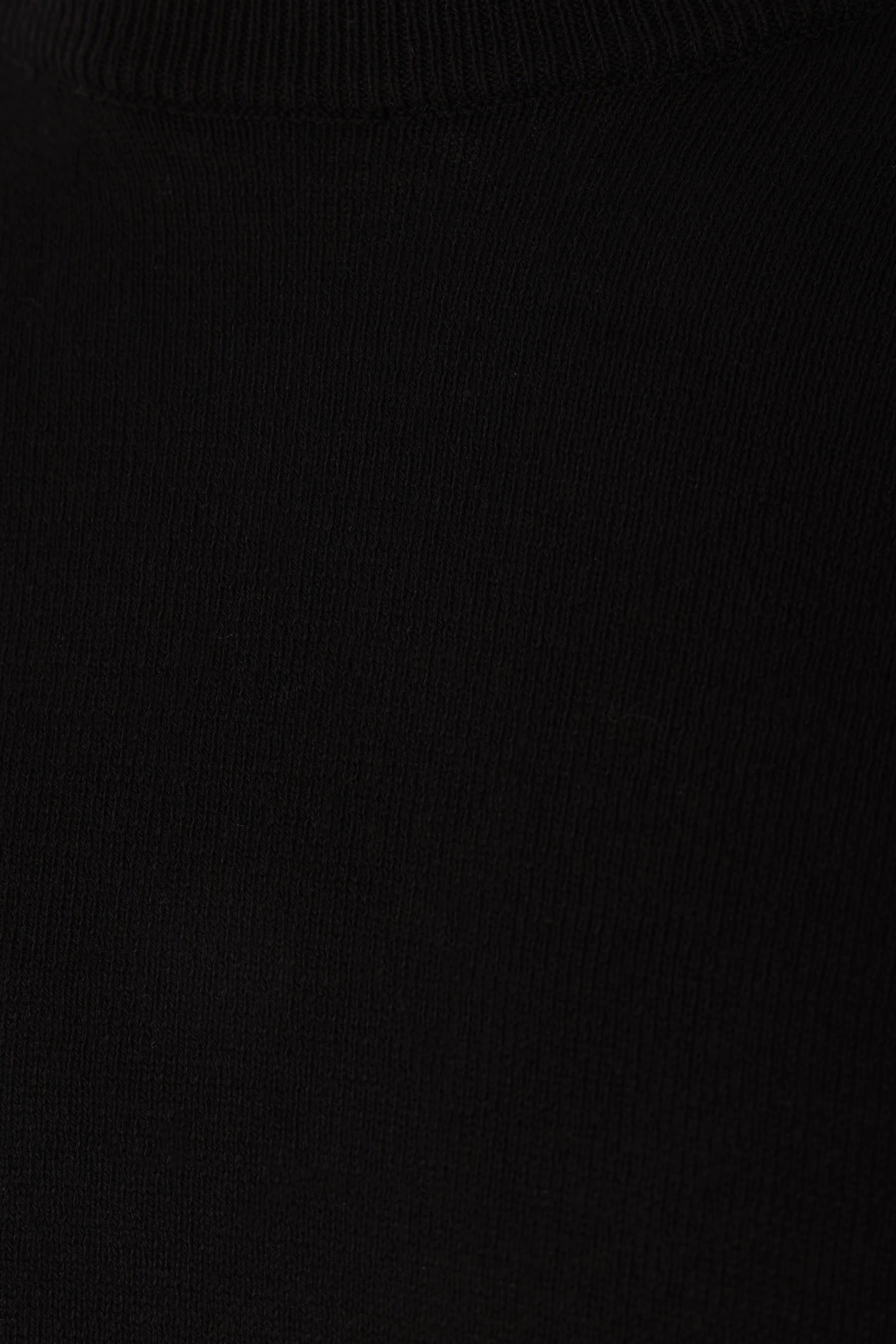 cotton sweater with logo badge