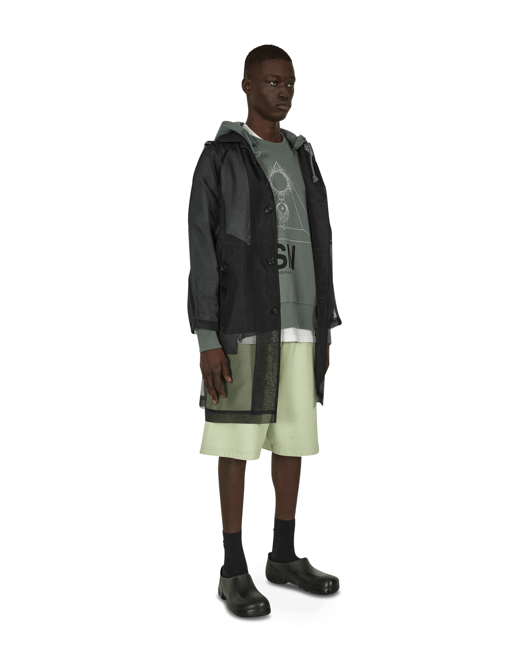 Cotton Sweatshorts Green