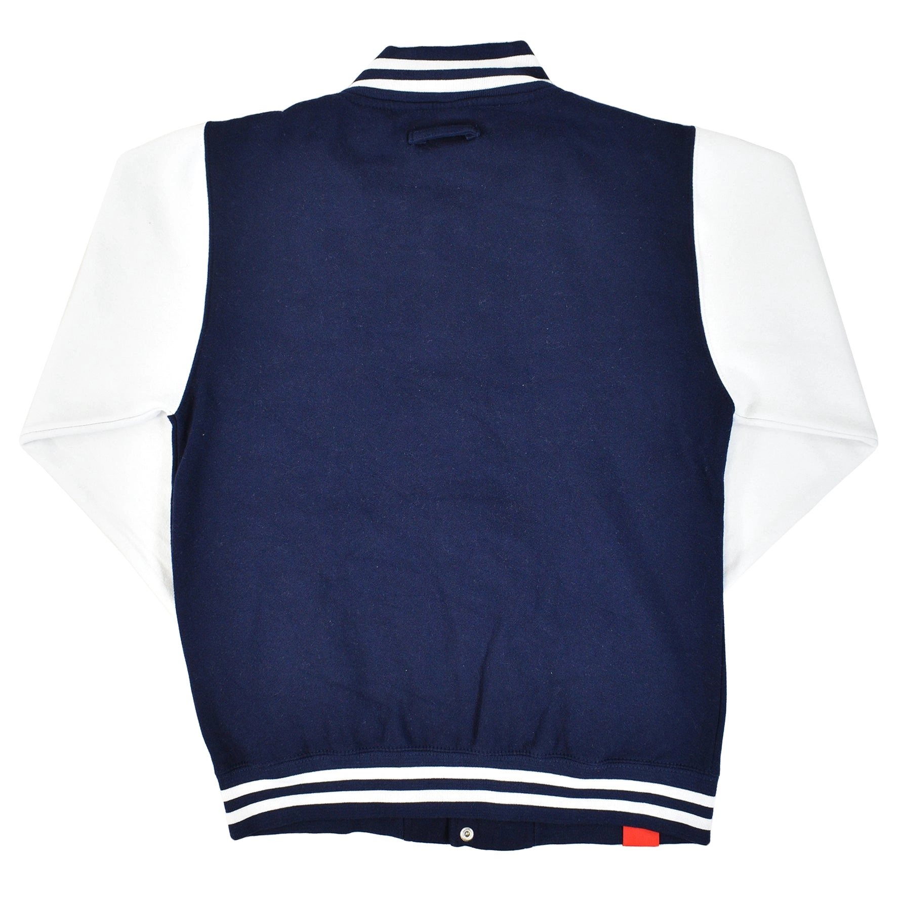 Crest Varsity Jacket Navy/White
