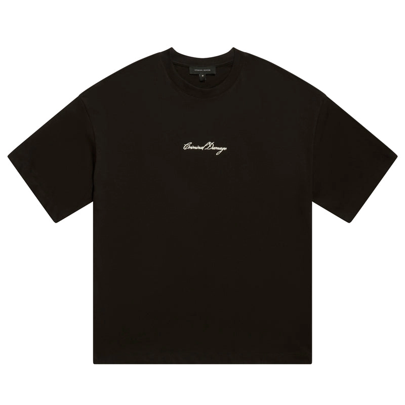 Criminal Damage Hunter Tee - Black
