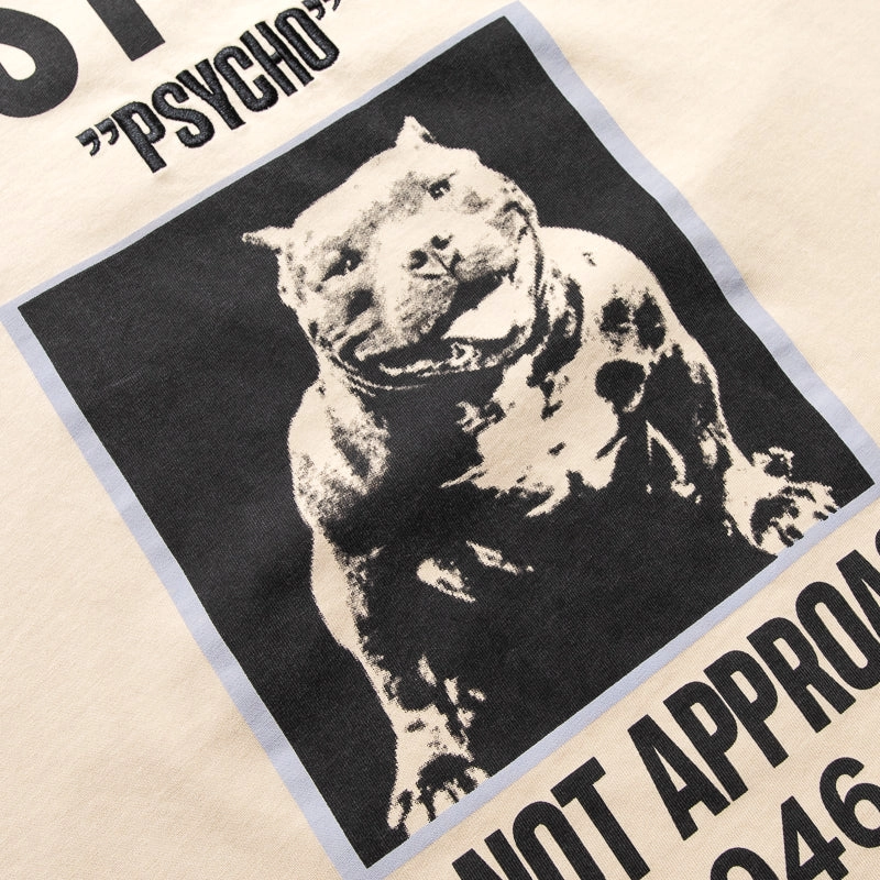 Criminal Damage Lost Dog Tee - Stone
