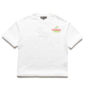 Criminal Damage Pizza Tee - Off White