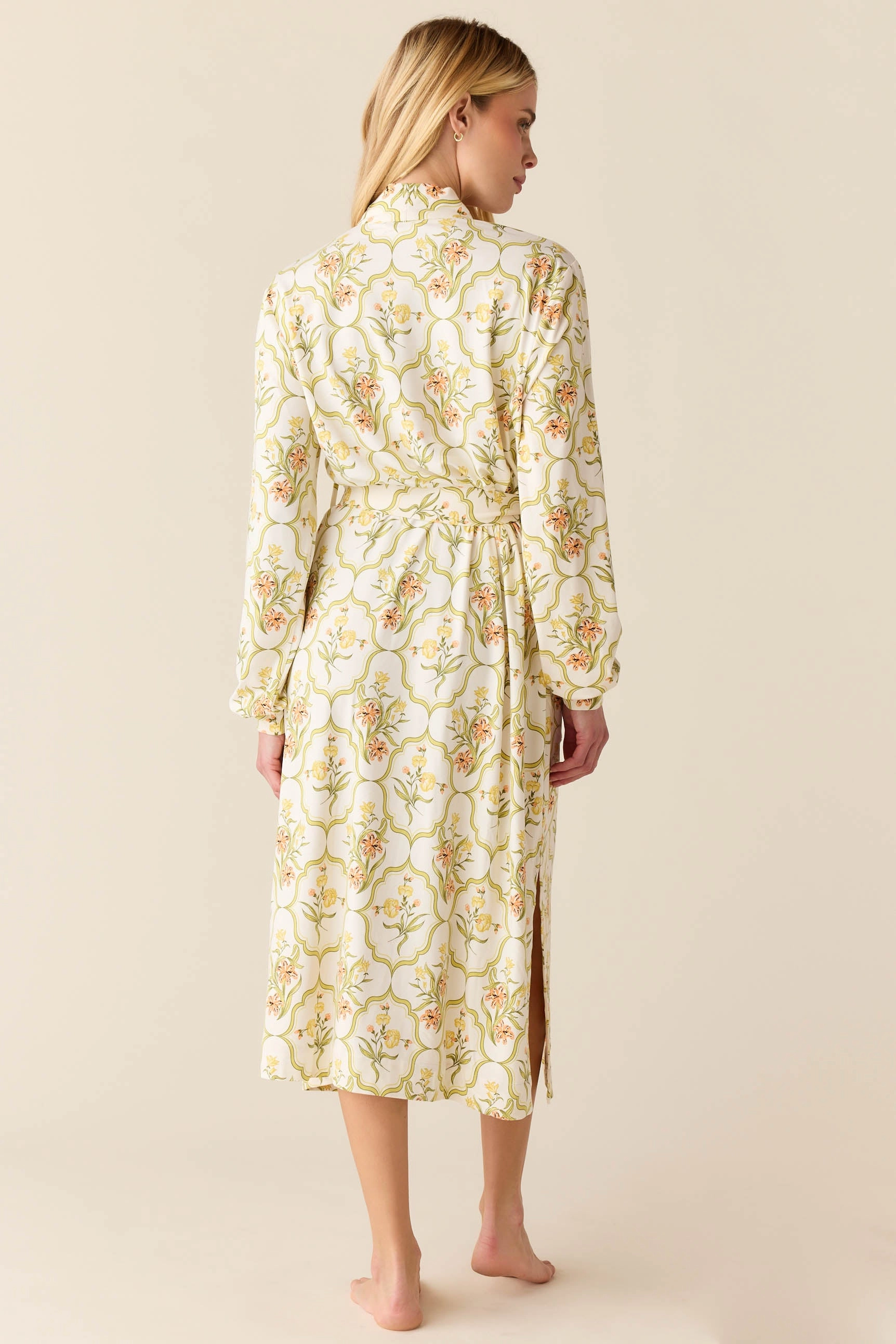 Della Banded Midi Robe | Fleur