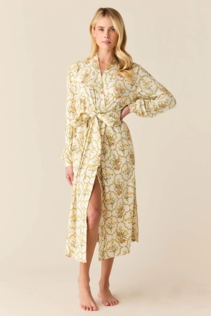 Della Banded Midi Robe | Fleur