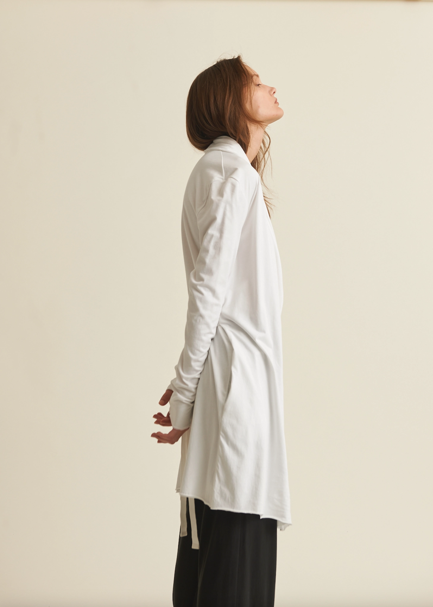 Double Layer Wrap Robe
