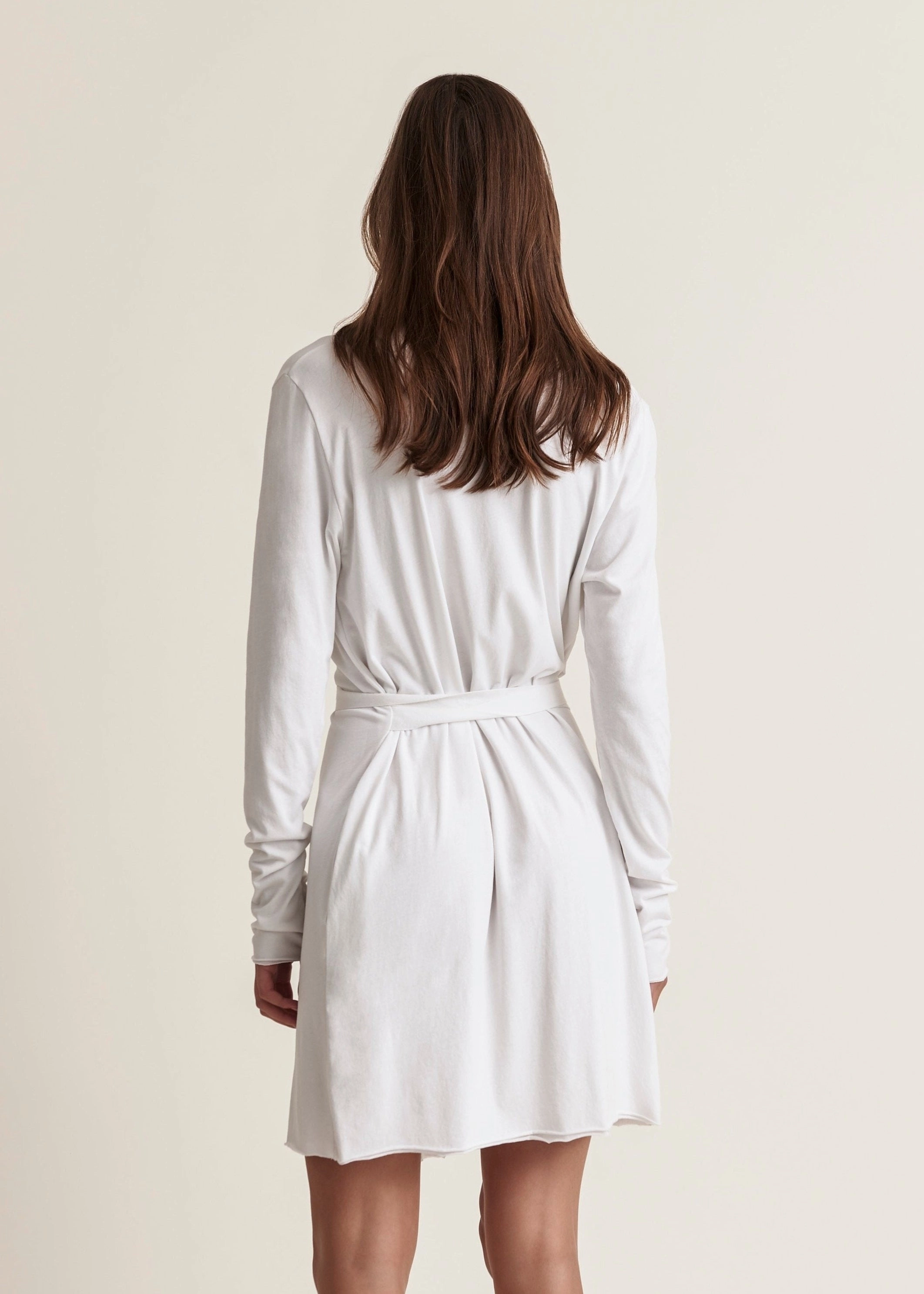 Double Layer Wrap Robe