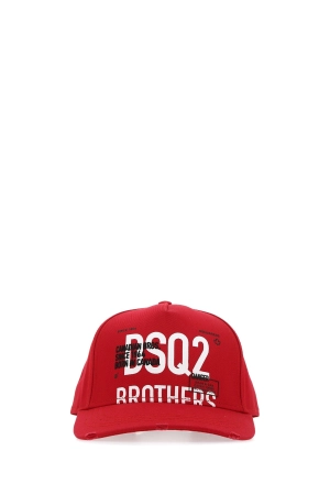 Dsquared2 Logo Printed Baseball Cap