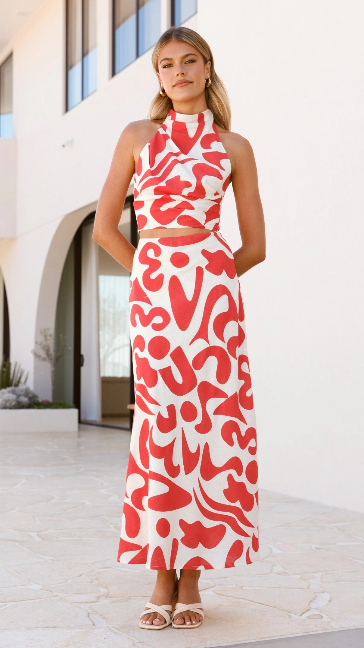 Esther Maxi Skirt - Florence Print
