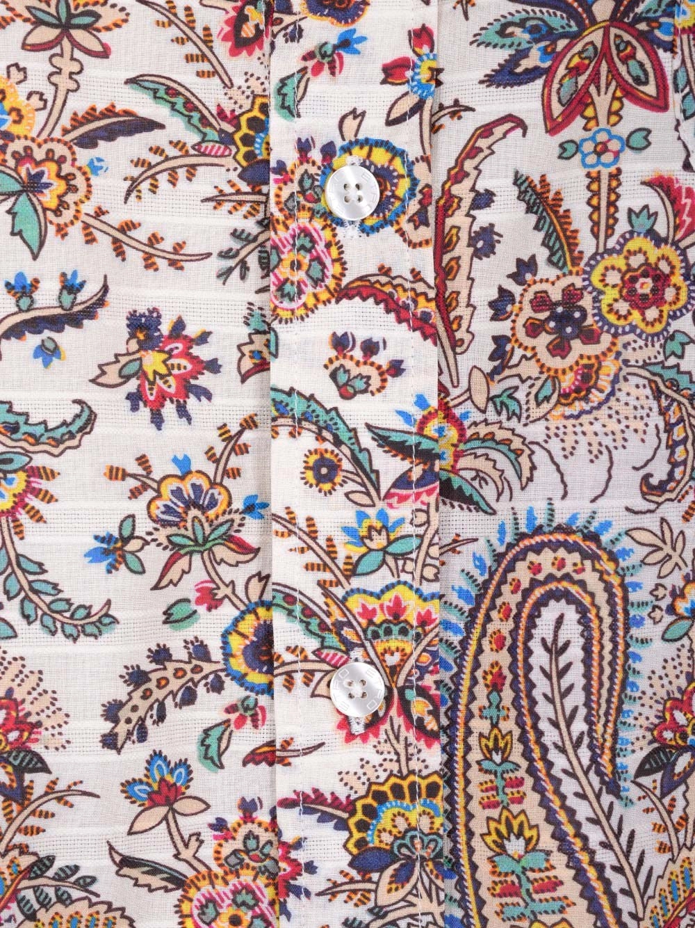 Etro Paisley Printed Long-Sleeved Shirt