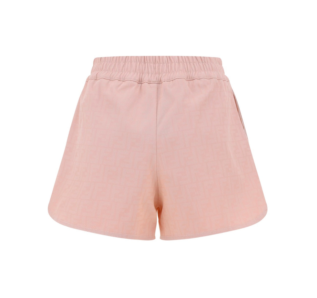 Fendi FF Printed Denim Shorts