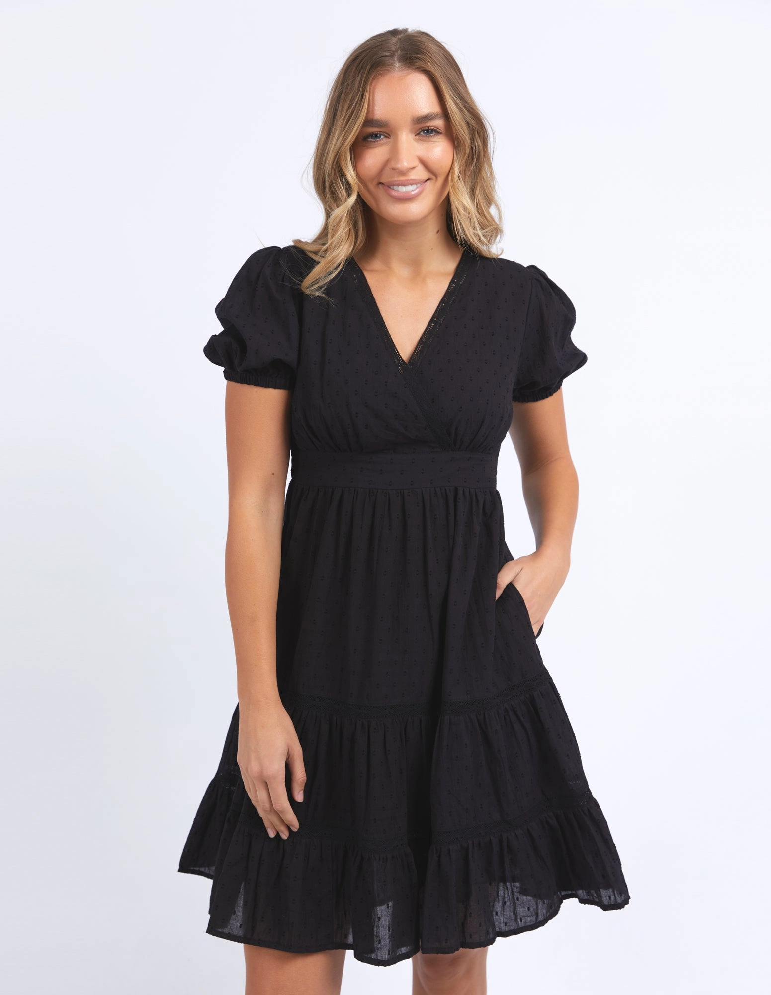 Foxwood Vacanza Dress Black