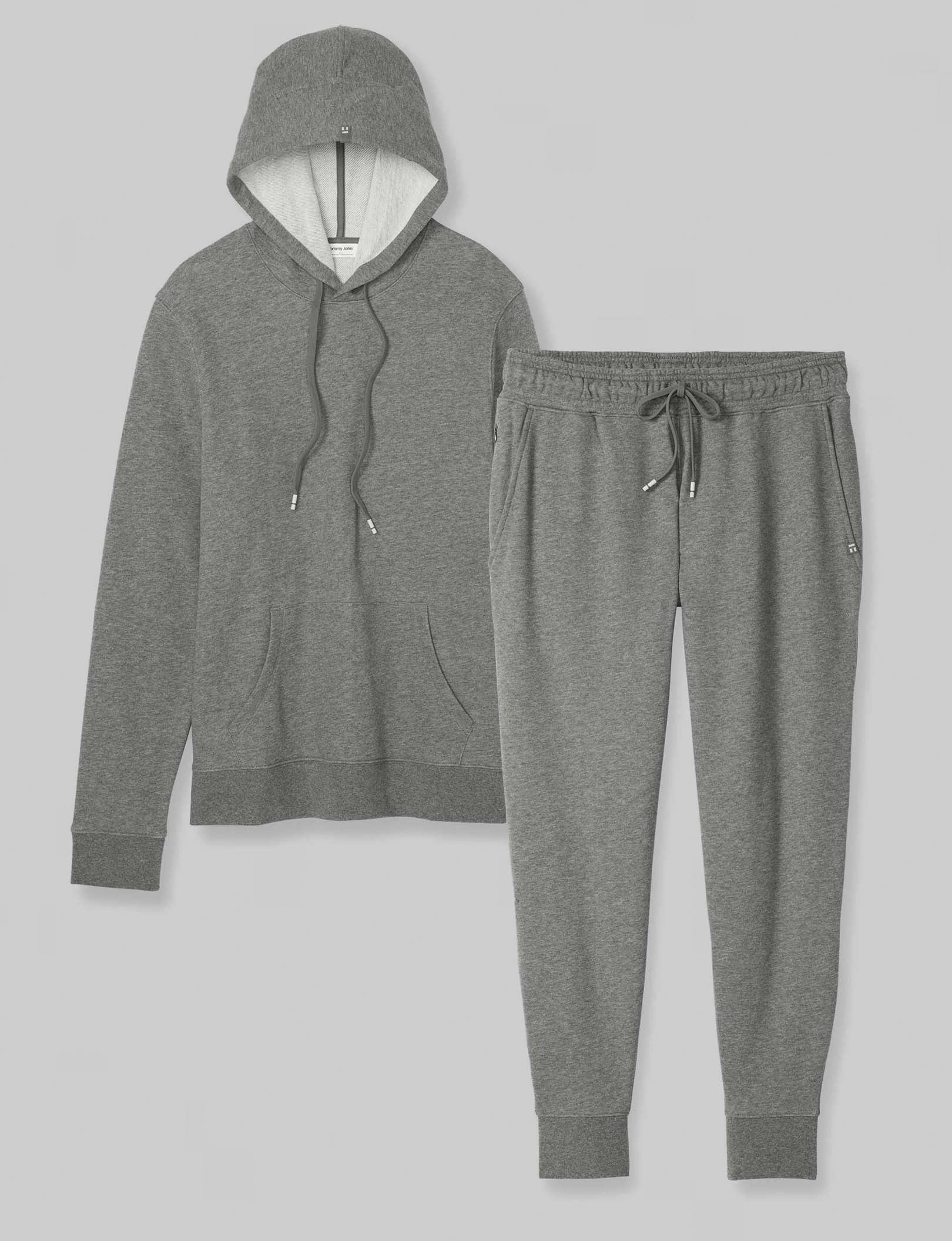 French Terry Hoodie & Jogger Set