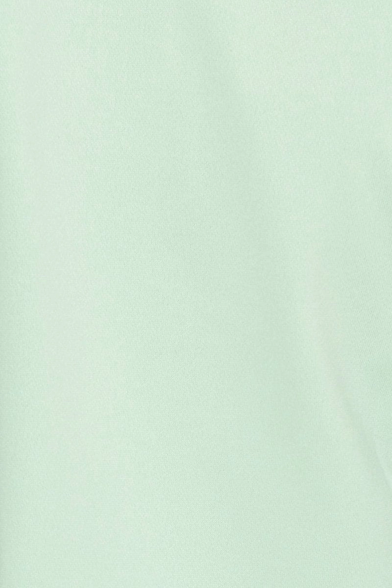 Green Zip Front Track Jacket