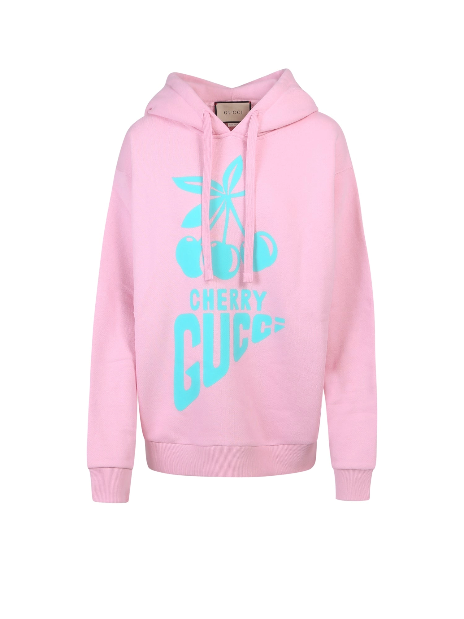 Gucci Cherry Printed Oversized Hoodie