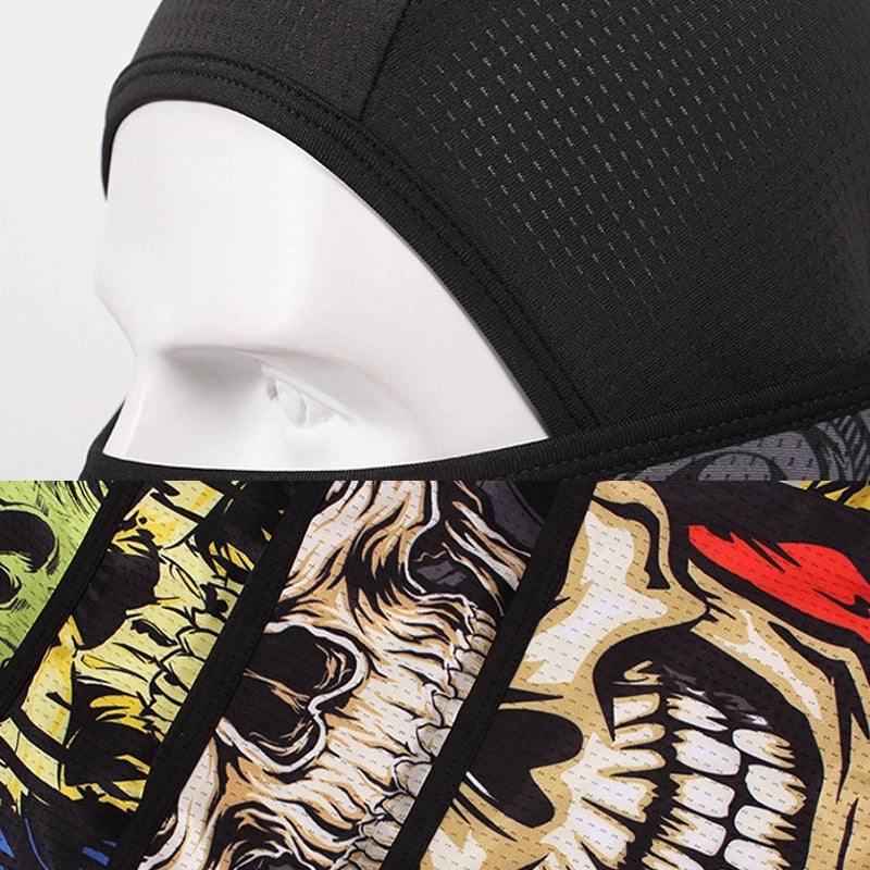 Headgear Masked Ghost Skull Anti-Terrorism Mask Riding Sunscreen Face Towel