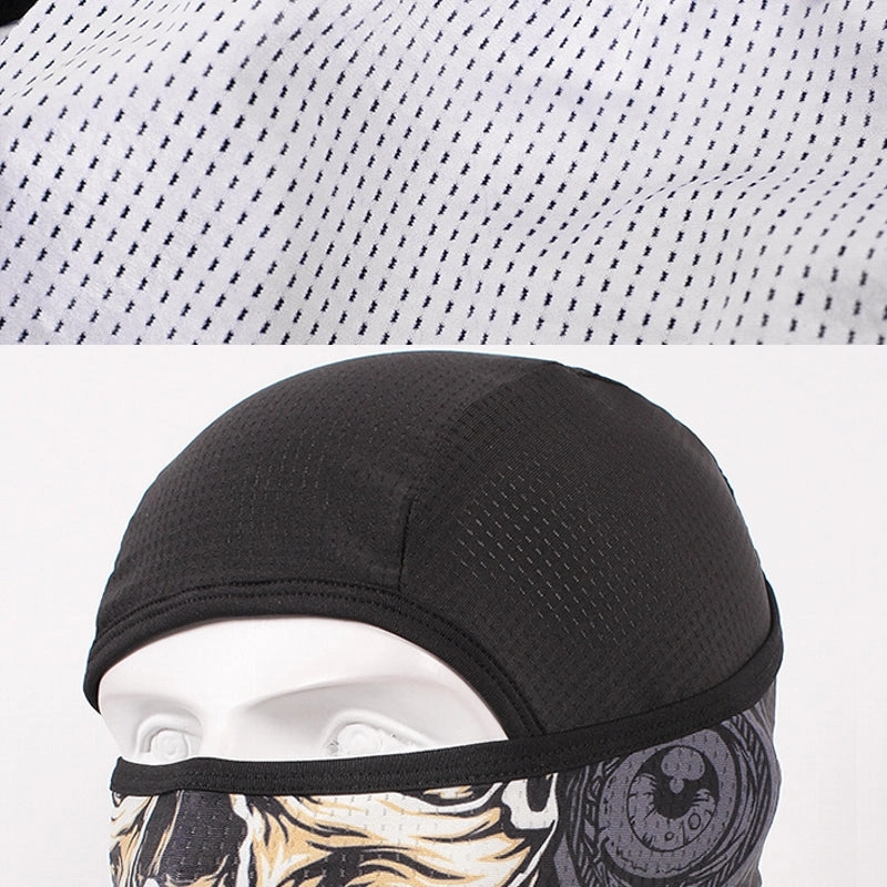 Headgear Masked Ghost Skull Anti-Terrorism Mask Riding Sunscreen Face Towel