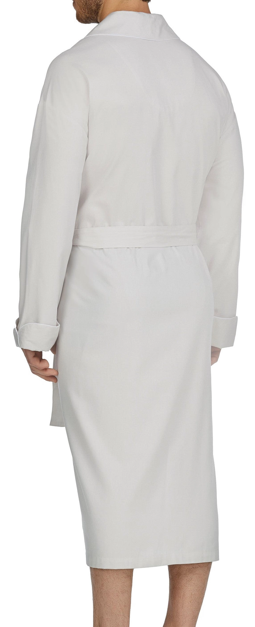 Herringbone Cotton Better Shawl Robe