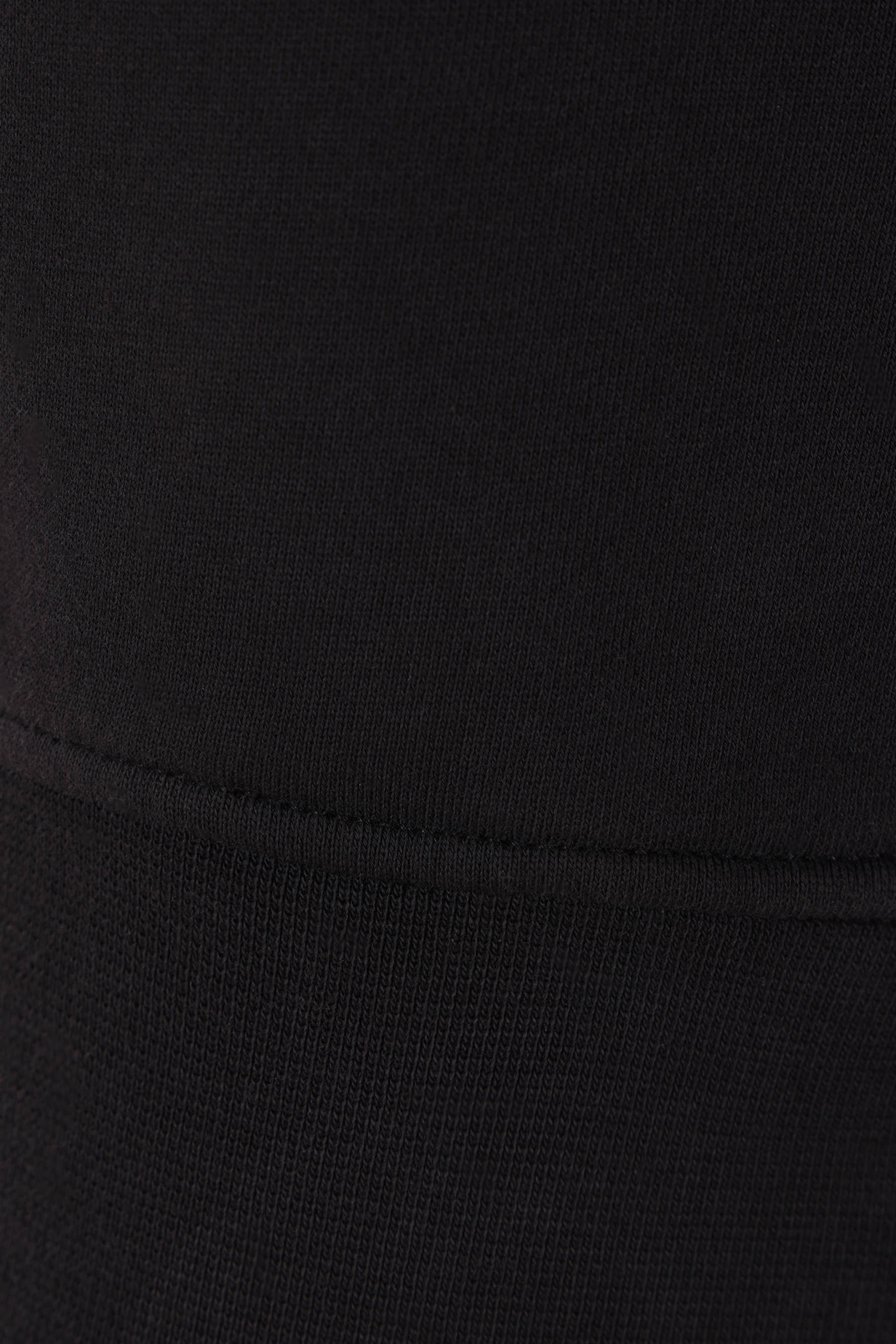 jersey sweatshirt with logo badge