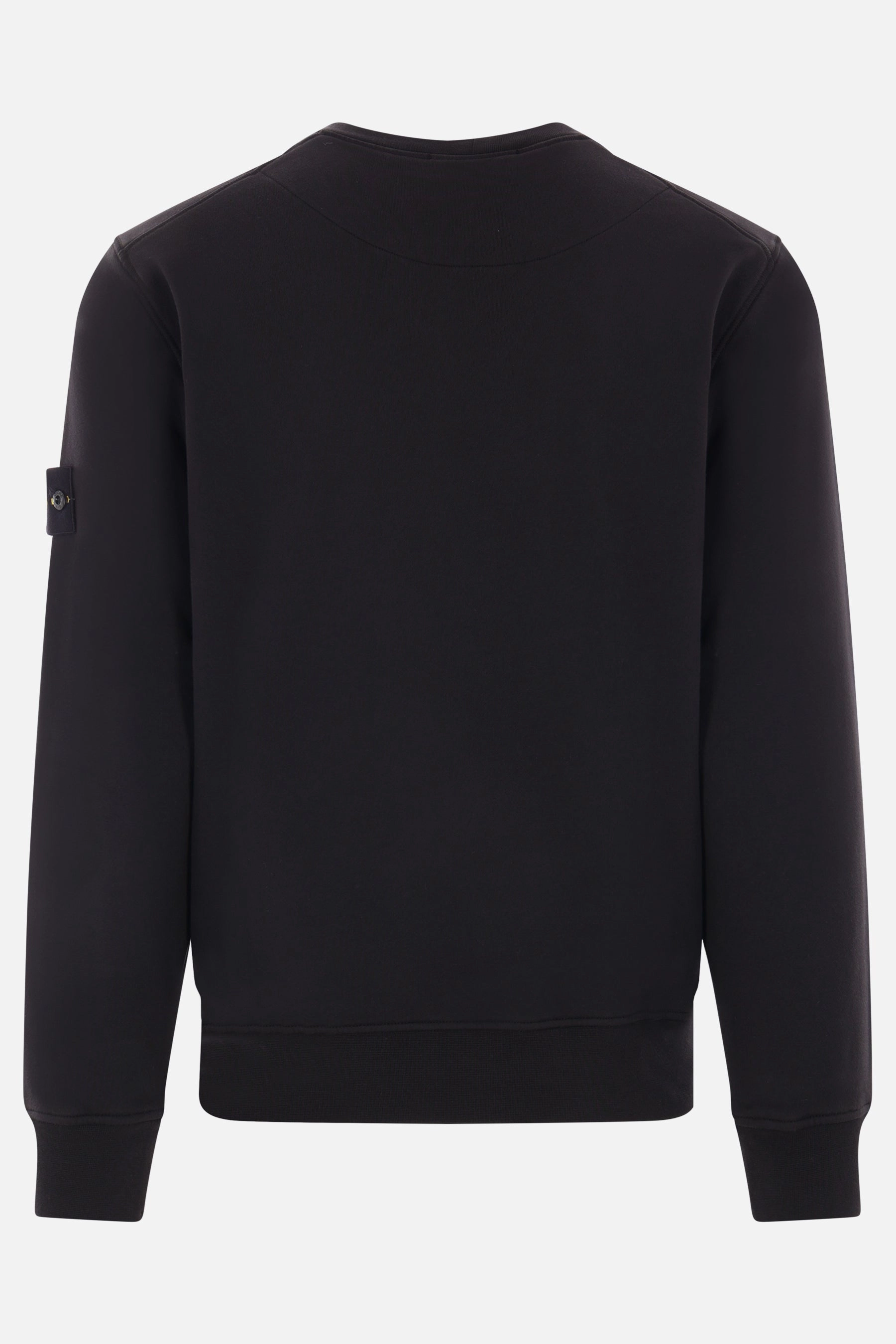 jersey sweatshirt with logo badge