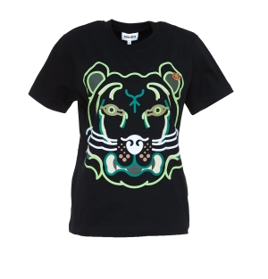 Kenzo Tiger Printed Crewneck T-Shirt